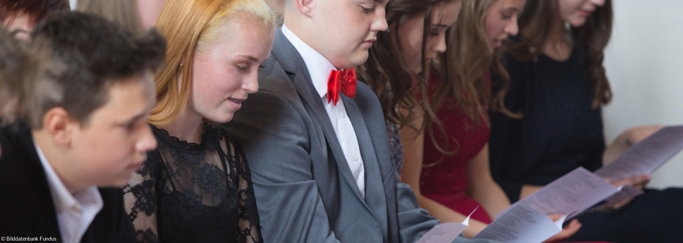 Konfirmation Konfirmanden 3