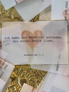 Trauung - Segensspüche - Ich habe den Menschen gefunden, den meine Seele liebt.