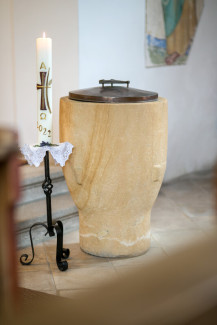Friedenskirche Taufbecken